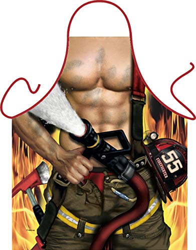 - Schürze "Feuerwehrmann" für Grill und Küche